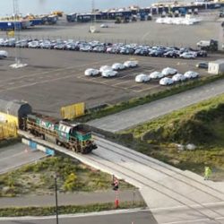 North Sea Port - treinterminal - Volvo Cars