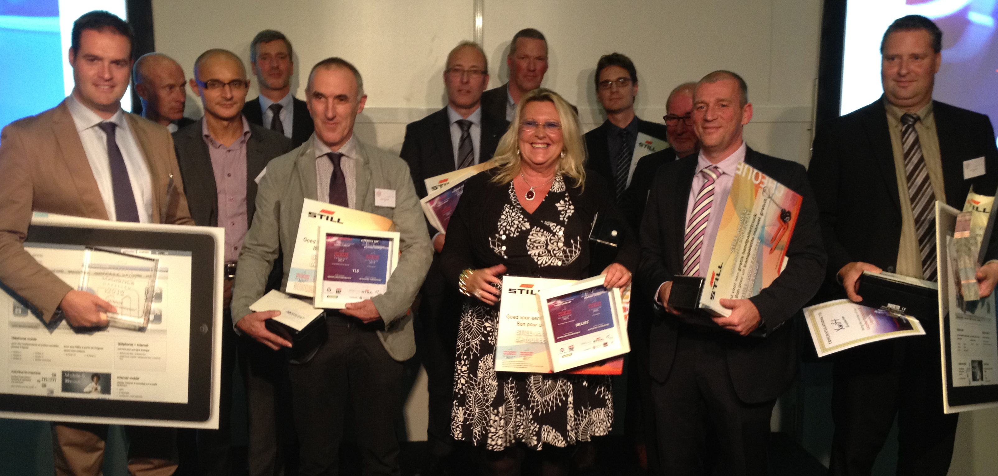 Laureaten van de Trends Gazellen Transport & Logistics2012