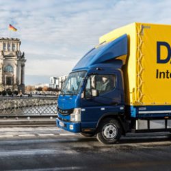 DACHSER levert met elektrische FUSO eCanter trucks