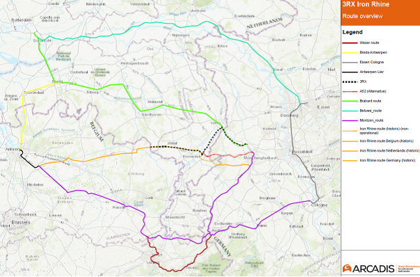 Vlaanderen en Noordrijn-Westfalen pushen voor heropenen IJzeren Rijn