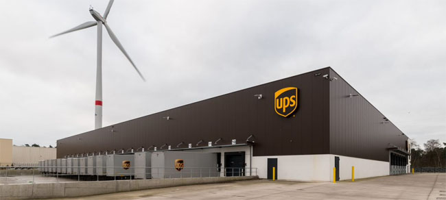 UPS engageert zich voor een record bestelling van hernieuwbaar aardgas