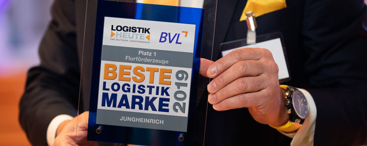 Jungheinrich opnieuw bekroond als beste logistiek merk