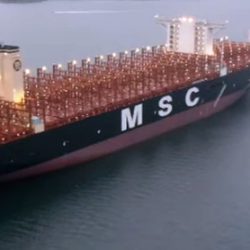 Samsung Heavy Industries levert grootste containerschip ter wereld aan MSC