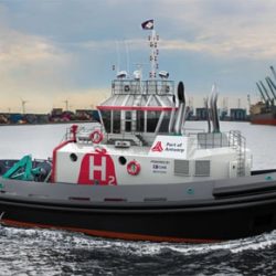 Wereldprimeur voor haven van Antwerpen: eerste waterstof aangedreven sleepboot