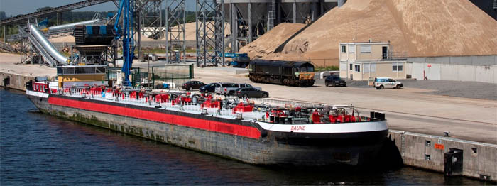 Helft goederen van North Sea Port naar achterland gaat via binnenvaart