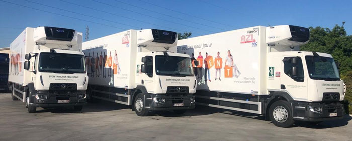 Hospital Logistics kiest opnieuw voor Renault Trucks