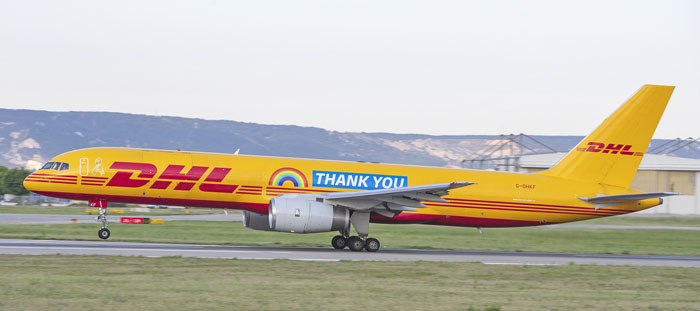 DHL Express toont dankbaarheid aan de helden in de gezondheidszorg