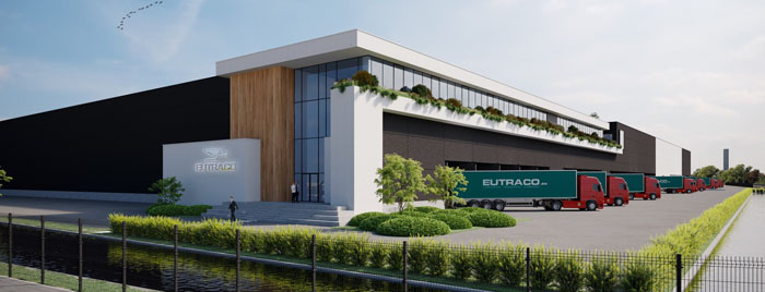 MG Real Estate bouwt logistieke hub van 60.000 m² voor Eutraco