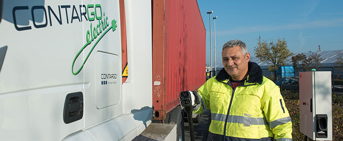 Contargo_snellader e-vrachtwagen