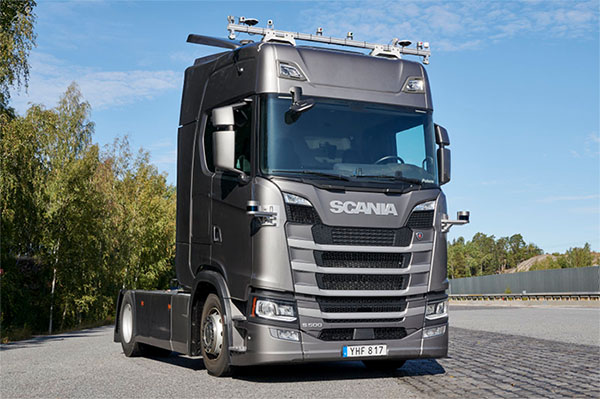 Scania - zelfrijdende vrachtwagen- autonome truck