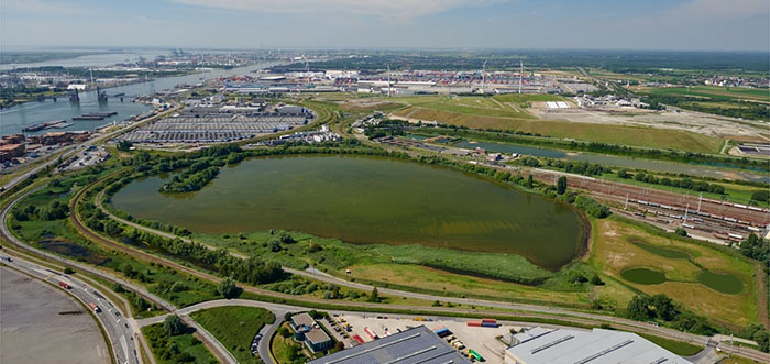 Groene haven Antwerpen