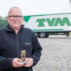 Jean-Pierre Mees van Van Dievel Transport is De Gouden Ridder van de Weg 2021