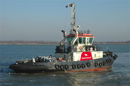 methanol sleepboot - Port of Antwerp