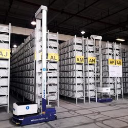 HAI Robots working in warehouse