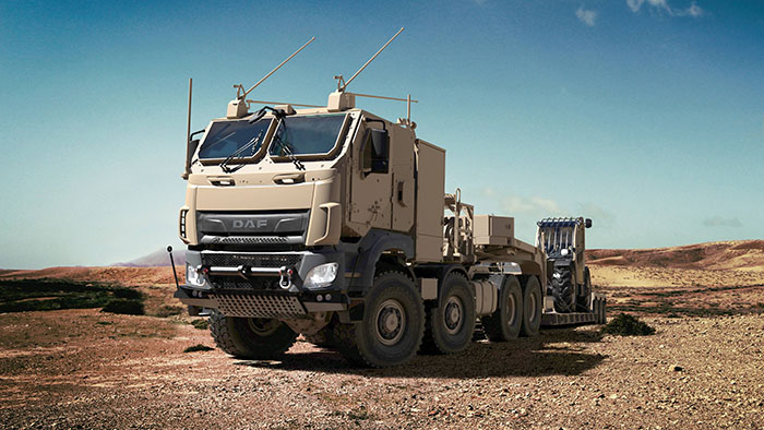 DAF receives new order from Belgian Defence