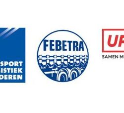 FEBETRA, UPTR, TLV logos