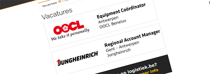 Minder vacatures bij VDAB, maar niet voor logistiek & transport