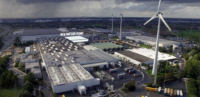 Volvo Trucks Gent - Battery plant