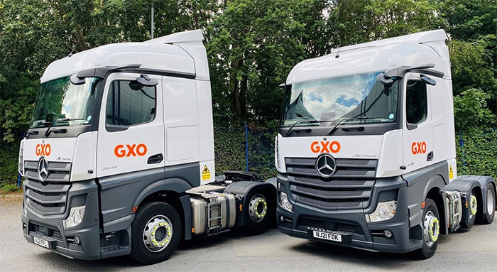 GXO Logistics - vrachtwagens