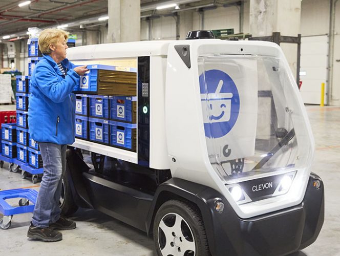 Collect&Go test onbemand voertuig in Londerzeel