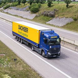 Dachser vrachtwagen