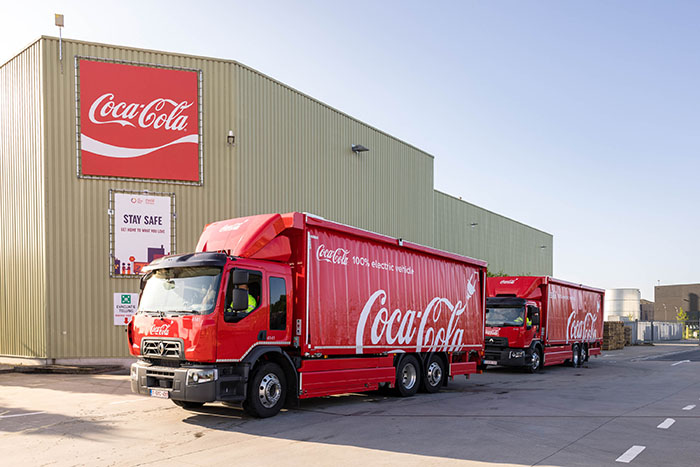 Coca-Cola - Renault Trucks - Gent