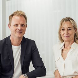 oprichters Lida Joly (CEO) en Bart Adams (CTO)