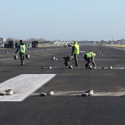 luchthaven Oostende-Brugge - renovatie startbaan