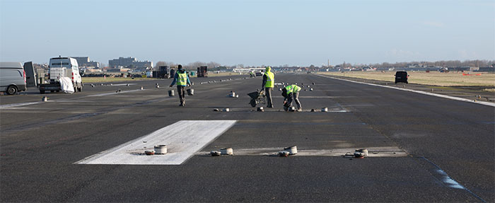 luchthaven Oostende-Brugge - renovatie startbaan