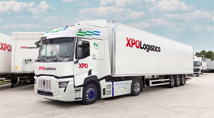 XPO Logistics investeert in 165 elektrische Renault Trucks
