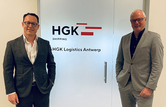HGK Shipping lanceert zijn Belgische activiteiten onder een nieuwe vlag