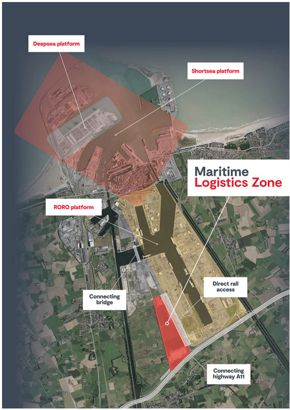 Strategische investeringskans: 8,5 hectare in Maritieme Logistieke Zone Zeebrugge