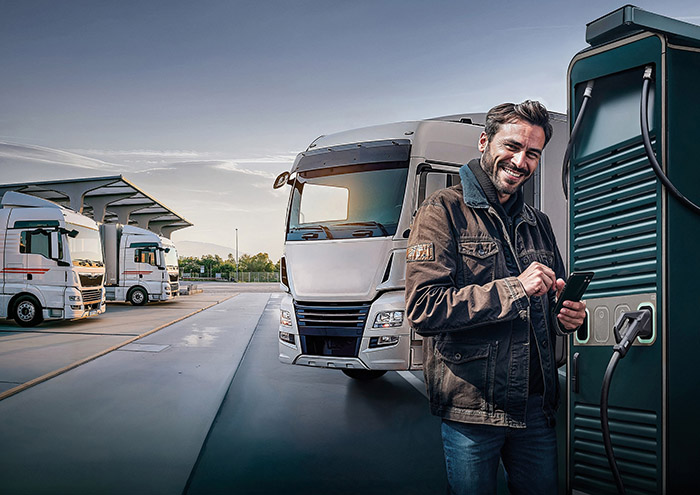UTA eCharge_Truck Charging