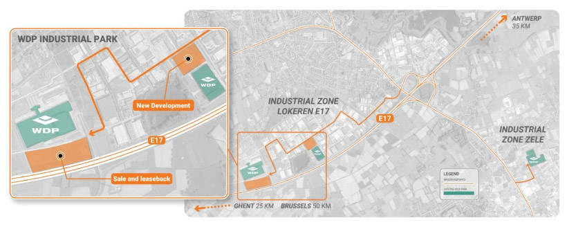 WDP versterkt groeitraject van KDL met vastgoeddeal van 60 miljoen euro in Lokeren