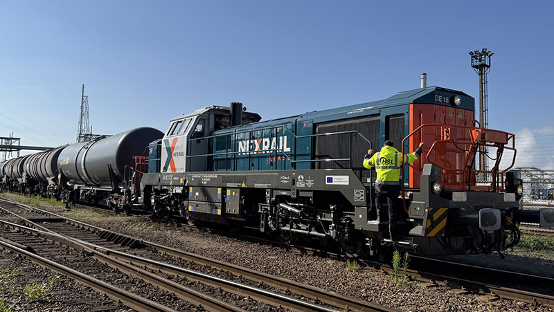 HSL Belgium - Allereerste hybride locomotief voor spoorvracht