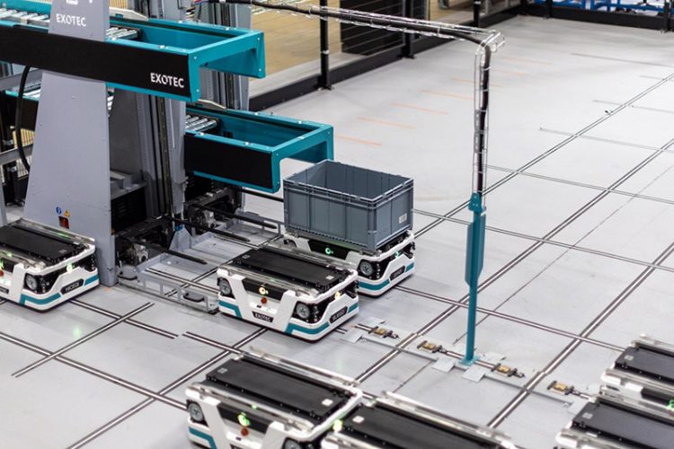 Exotec viert 10 jaar innovatie in magazijnautomatisering