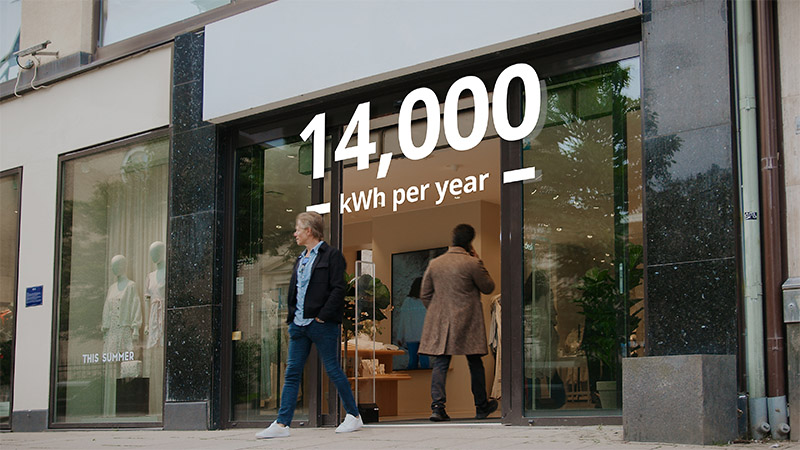 ASSA ABLOY ecoLOGIC - slimme AI-technologie voor energiezuinige automatische deuren