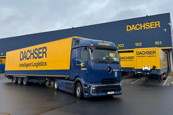 Dachser België zet e-mobiliteit verder in met twee nieuwe e-trucks Dachser etruck