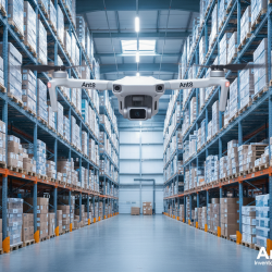 Ant8_Drone in Warehouse