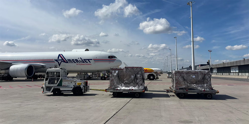 Brussels Airport test autonome elektrische trekker voor vrachtvervoer