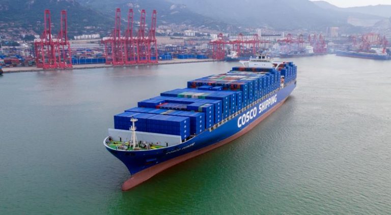 COSCO bestelt twaalf megaschepen van 22.000 TEU: kan Antwerpen ze ontvangen?