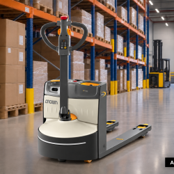 Wendbare elektrische pallettrucks van Crown