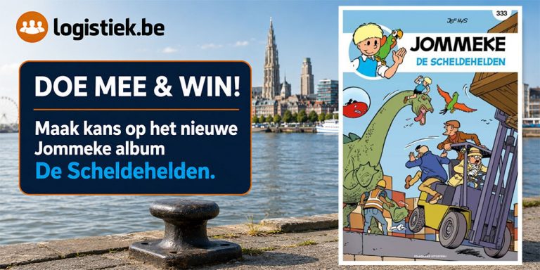 Nieuw Jommeke album ‘De Scheldehelden’ speelt zich af in de Haven van Antwerpen en Zeebrugge. Win een gratis album