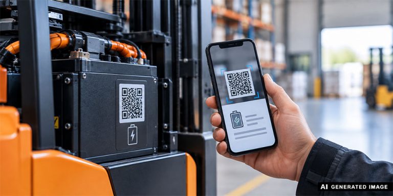 Batterijpaspoort wordt verplicht: ook heftrucks en magazijnrobots vallen onder EU-regels