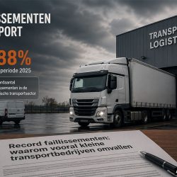 Record faillissementen: waarom vooral kleine transportbedrijven omvallen