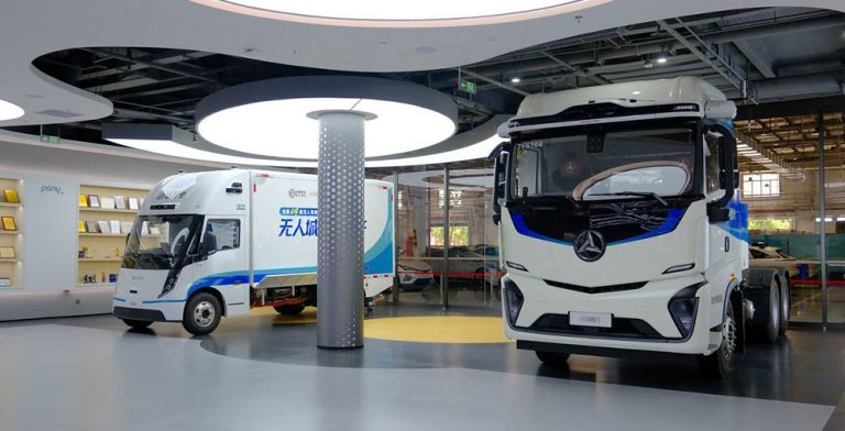 Pony.ai mikt met autonome e-truck op Europa: havens in beeld voor tests