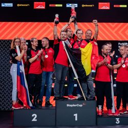 Belgi&euml; opnieuw wereldkampioen heftruckrijden na finale tegen Sloveni&euml;