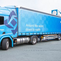 Van Moer Logistics vrachtwagen